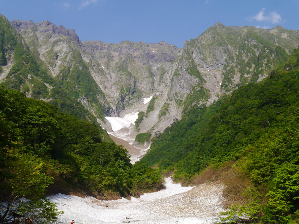 初夏の一ノ倉沢